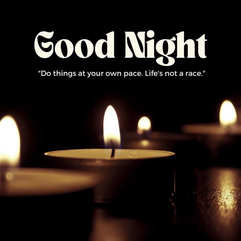 Good-Night-Images-Celebrating good night with the soft light of candles