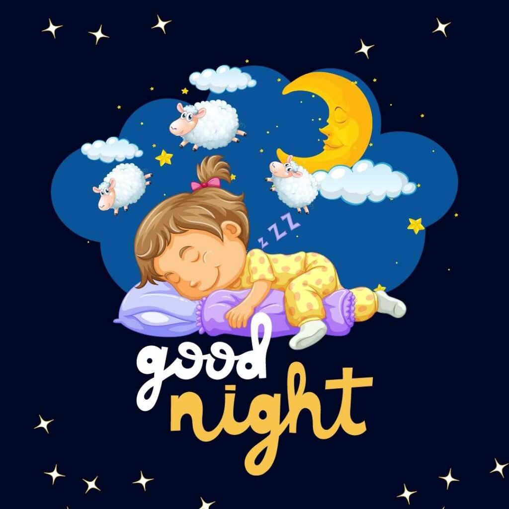 Good-Night-Images-Deep sleep of princes Good Night Images Cartoon for Kids