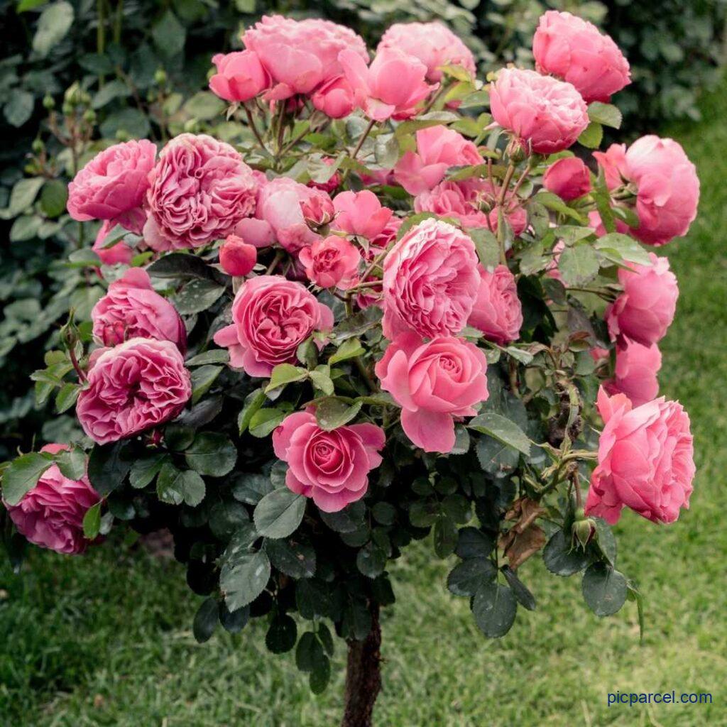 Rose Flower Images-A bunch of pink rose lower