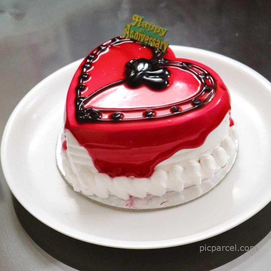 latest anniversary cake images-anniversary cake images-