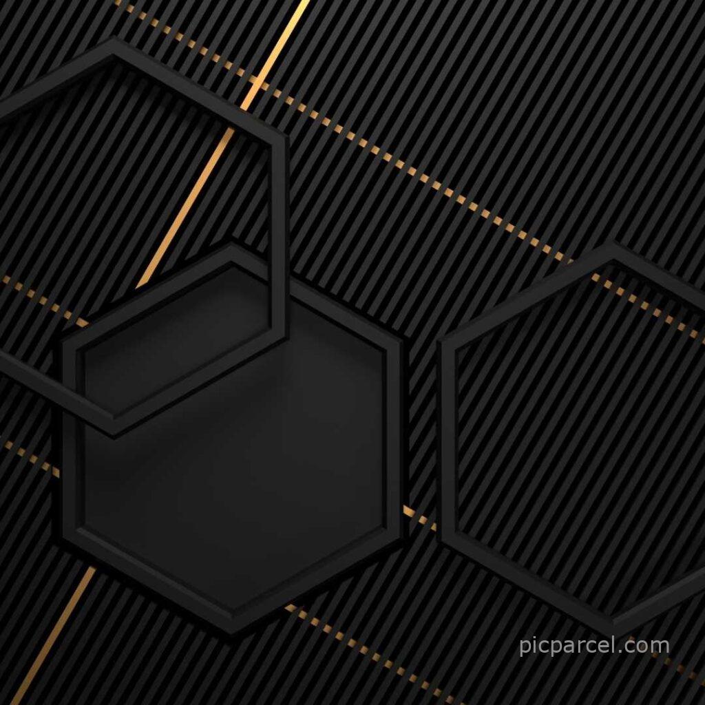 Black Hexagon Wall Stencil Iamges Wall Stencil Design Images